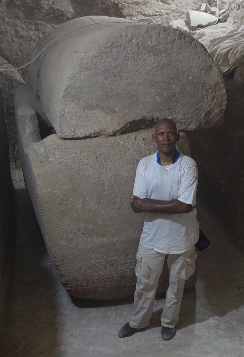 Tony Browder and Sarcophagus Discovery